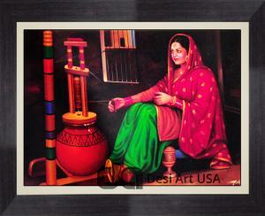 punjabi culture and tradition paintings