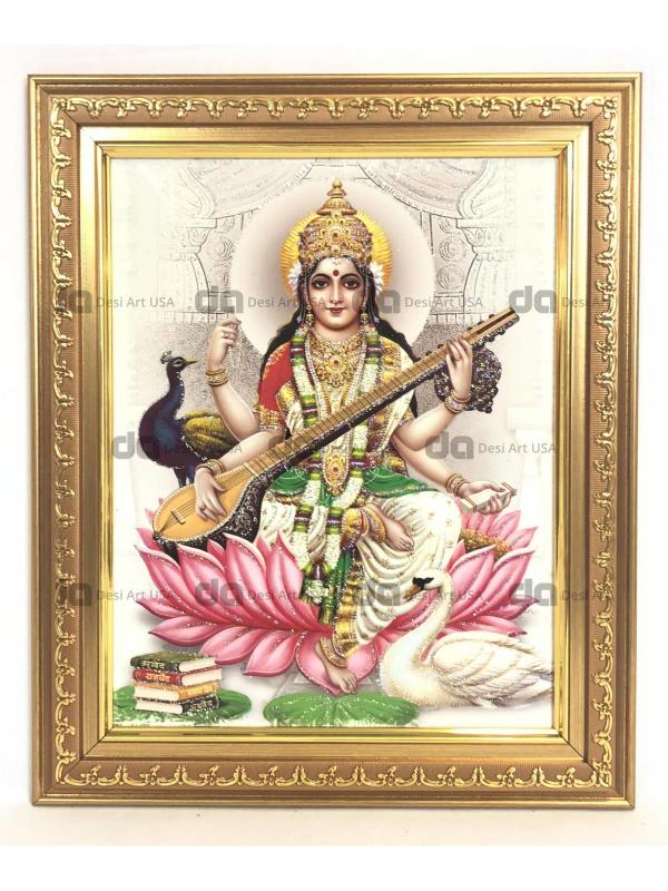 SARASWATI WHITE BKG