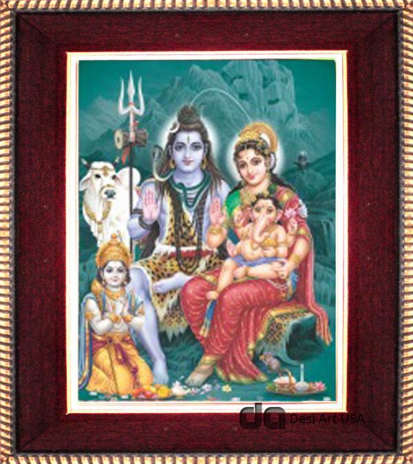 shiv parvati family