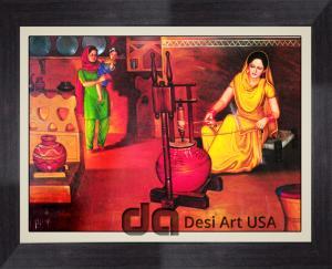 punjabi culture and tradition painting