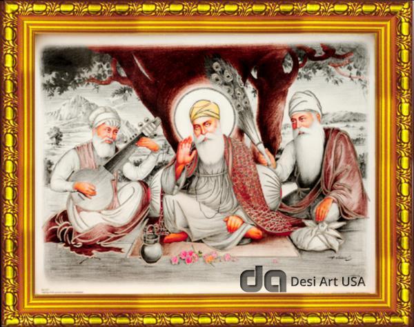 guru nanak dev ji with bala mardana