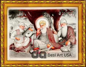 guru nanak dev ji with bala mardana