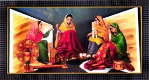 punjabi culture and tradition paintings