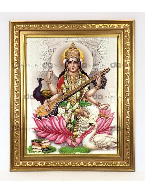 SARASWATI WHITE BKG