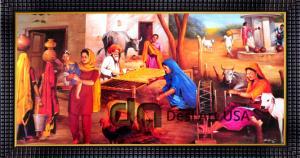 punjabi culture and tradition paintings